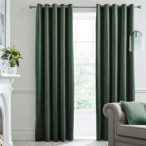 Blackout eyelet curtains - eyelet,