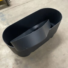 Elho Greenville Black Terrace Trough 80cm Plant Flower Trough - Damaged Cracked