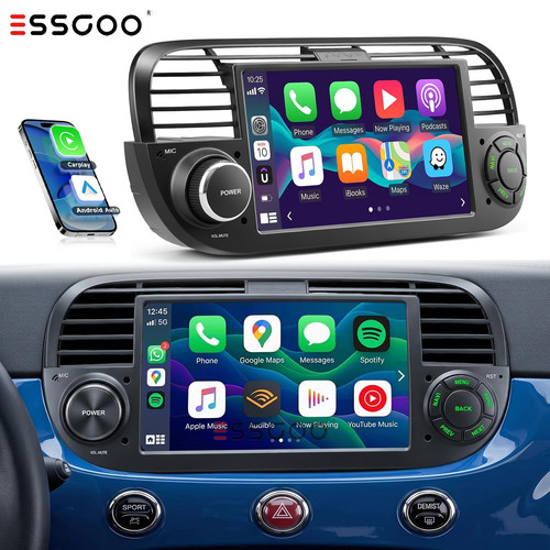 Apple carplay for fiat - fiat, 500