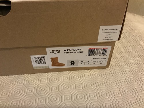 Ugg fairmont chestnut - fairmont,