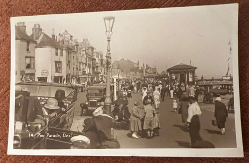 Antique postcard deal kent - deal, old