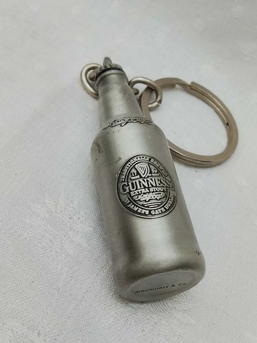 Vintage guinness bottle pewter - vintage,