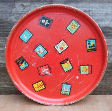 Vintage Original Red Beer Tray
