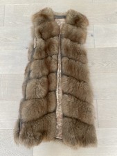 Real Fur Sleeves Waistcoat