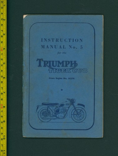 Triumph tiger cub t20 - triumph, t20c