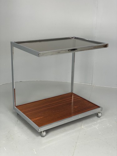 Vintage chrome serving - chrome,