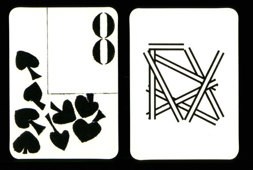 Playing card british - 1, x