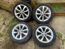 VAUXHALL CORSA ADAM 4 STUD ALLOY WHEELS SET 195 55 16 2010 - 2019 NQ2