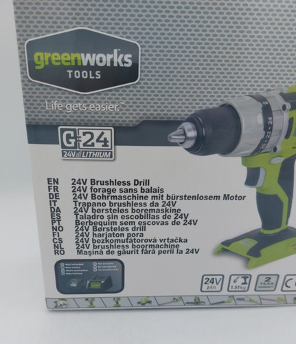 Greenworks cordless drill - greenworks,