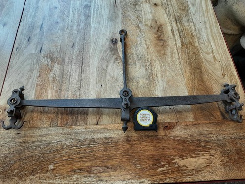 Antique wrought iron hand - iron,