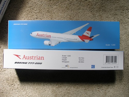 Austrian livery boeing - austrian,