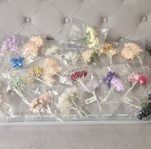 Artificial flowers stems - flowers, on