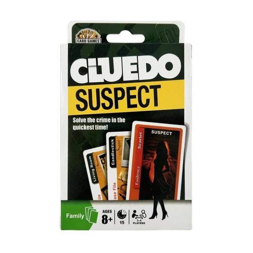 Cluedo suspect card game - card, clue
