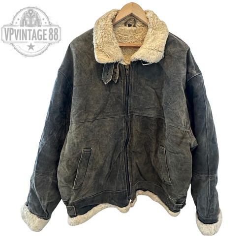 Vintage aviator bomber - vintage,