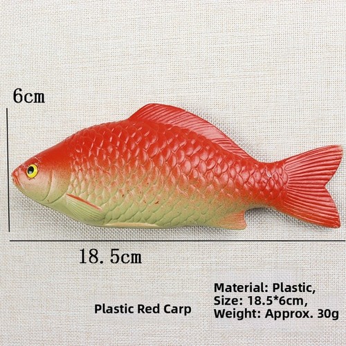 Plastic realistic carp - plastic, fish