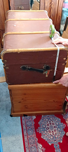 1950s true vintage brown hard - 1950s,