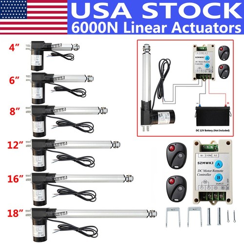 12v linear actuator 6000n - actuator,