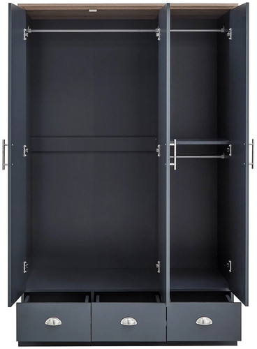 Door wardrobe with hanging - 3,