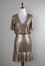 MONIQUE LHUILLIER ML $575 Gold