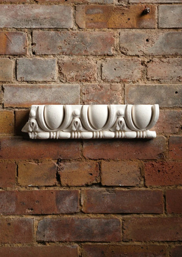 Egg and dart plaster panel - egg,