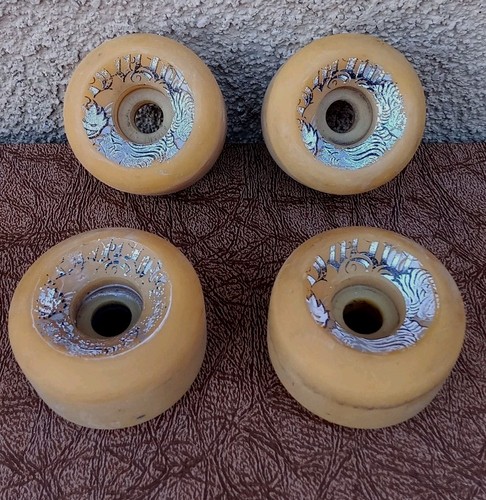 Old school skateboard wheels - old,