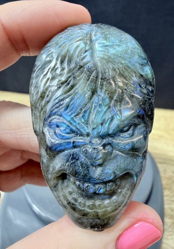 Crystal labradorite hulk flat - crystal,