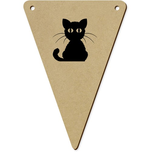 140mm black cat - x, bunting