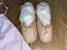 Freed Pink Leather Ballet Shoes Freed Aspire Fit M 3