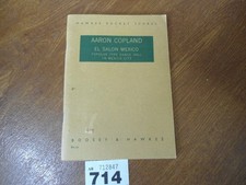 AARON COPLAND El Salon Mexico - Hawkes Pocket Score No.49