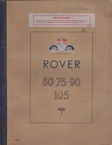 Rover 1957 models - p4,