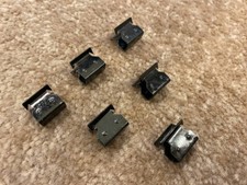 MG COWL SCUTTLE WINDSCREEN METAL INTERIOR PARTS PANEL TRIM CLIPS 6PCS