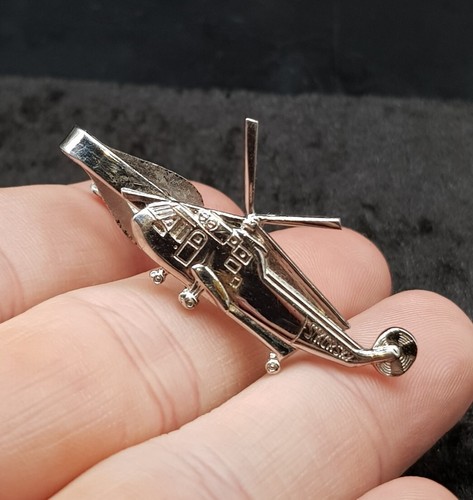 Vintage silver plated tie bar - silver,