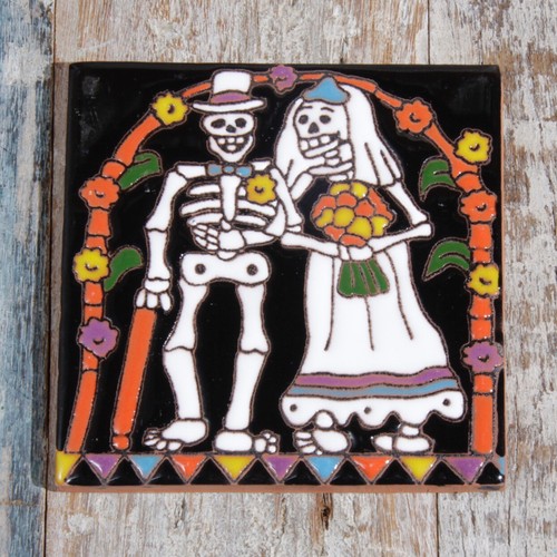Mexican relief tile - relief,