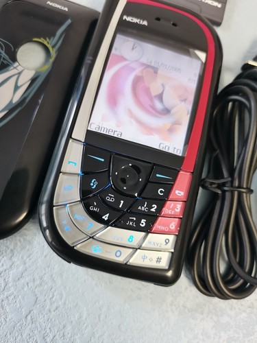 Nokia 7610 black red - nokia,