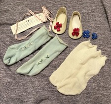 American Girl Felicity Retired Shoes Socks & Garters Accessories Pleasant Co