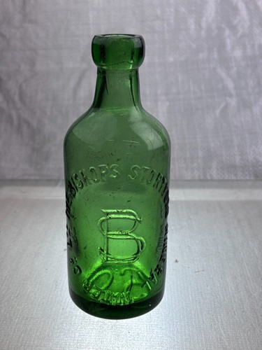 61920 old antique glass - glass, bottle