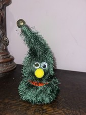 Vintage Mini Animated Singing Christmas Tree Jingle Bells 8” Tall