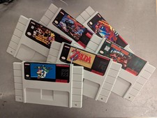 Giant SNES Super Nintendo Cartridge 3D Printed Wall Art Decor