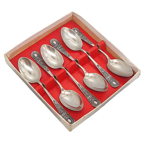 Antique epns teaspoons - antique,