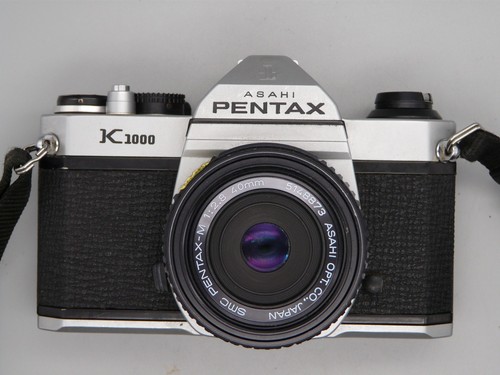 Asahi pentax k1000 35mm film - asahi,