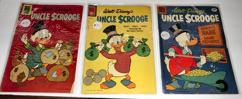 Lot old uncle scrooge - old,