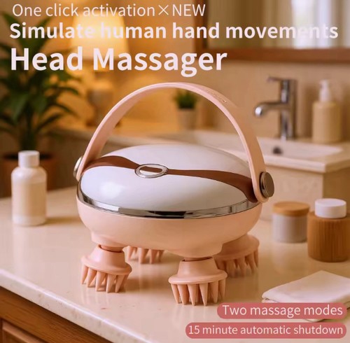 Electric scalp massager head - electric,