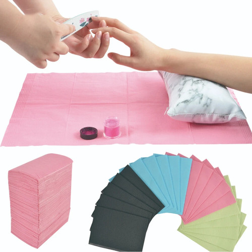 Disposable nail art table mat - table,