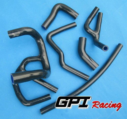 Black silicone radiator hose - black,