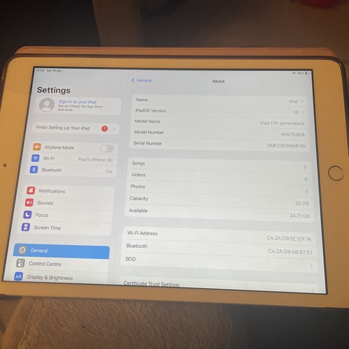 Apple ipad 7th generation 32gb - apple,
