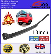 FOR VW Golf Mk5 Hatchback Rear Wiper Arm & Blade 13 Inch 10/2003-6/2009 NEW