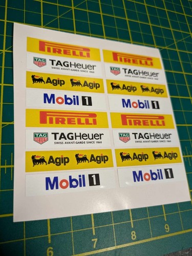 Scalextric slot car decal - slot,