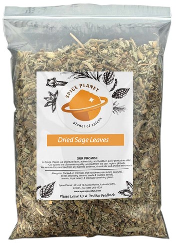 Sage dried herb leaf - sage,