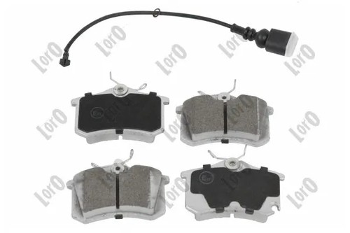 Rear brake pad set disc - brake,