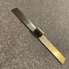 Vintage Brass  Ruler 12”